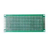 3x7cm Epoxy Çift Taraflı Delikli Plaket