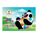 4 Adet Lino Dot Markers Boyama Kitabı Karışık