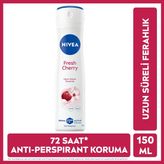 4 Adet Nivea Fresh Cherry Kadın Deodorant Sprey 150 Ml