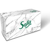 4 Adet Sofia Dik Kutu Mendil 100'LÜ