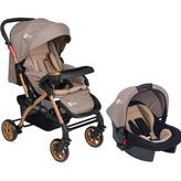 4 Baby AB460 Active Gold Kahverengi Travel Sistem Bebek Arabası
