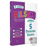 4. Sınıf Bilsem Çözümlü 5 Deneme Sınavı - Editör Y
