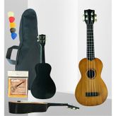 4 Telli Ukulele Naturel Görünümlü Kapak