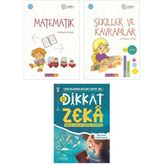 4 Yaş Matematik Etkinlik Seti (3 Kitap)