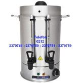 400 Bardak 36 Lt Krom Çelik Çay Makinası