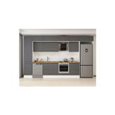 400X240 Cm Klasik Mebran Mutfak Dolabı Beyaz Mbb-E90B50S60-2 Mebran | Antrasit - Suntalam