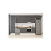 400X240 Cm Klasik Mebran Mutfak Dolabı Beyaz Mbb-E90B60S50-1 Mebran | Antrasit - Suntalam