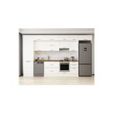 400X240 Cm Klasik Mebran Mutfak Dolabı Beyaz Mbb-E90B60S50-1 Mebran | Beyaz - Suntalam