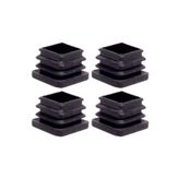 40x40 mm Plastik Kare Içe Geçme Profil Tapası (Kutu) (4 Adet)