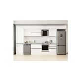 410X240 Cm High Gloss Mutfak Dolabı Mbb-E90B60S60-2 High Gloss | Beyaz - Suntalam