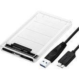 4266 2.5 USB 3.0 Harici SSD Harddisk Şeffaf Satataşınabilir HDD Kutusu