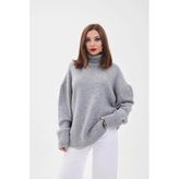 43151 TRİKO BALIKÇI SALAŞ KAZAK-GRİ