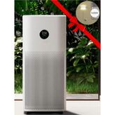 48 M2 Etkili Alan Negatif Hava Iyonlaştırma Purifier 4 Hava Temizleyici +Luciole Lambader - Beyaz