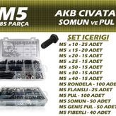 485 Parça M5 Akb Civata Seti