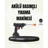 48V Şarjlı Basınçlı Yıkama Makinesi Su Tabancası