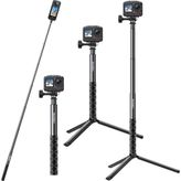 49.2/120CM Selfie Stick Tripod Uzatılabilir Eylem Kamera Dağı