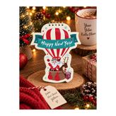 4nio Noel Balon Mini Şekilli Defter