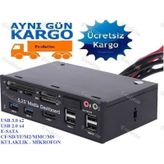 5.25 Inç Ön Panel Usb 2.0 3.0 Esata 5131P Dahili Floppy Disket Ka
