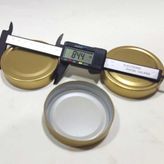 5 Adet 82mm Uzun Etekli Geniş Kenar Konserve Kavanoz Kapağı Orjinal Silikon İç Yüzey Paslanmaz