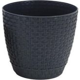 5 Adet Della Rattan Saksı No 3 3 L