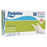 5 Adet Dolphin Lateks Pudralı Eldiven