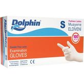 5 Adet Dolphin Pudrasız Lateks Eldiven Small