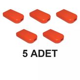 5 Adet Expk01 Turuncu Kutu El Tipi Elektronik Devre Kutusu Usb Prototip Test Abs Plastik Logger Programlayıcı Iot
