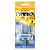 5 Adet Gillette Permatik Banyo Tıraş Bıçağı 5'Li