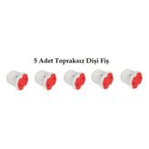 5 Adet Topraksız Dişi Fiş