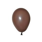 5 İnç Kahverengi Mini Balon 10 Adet