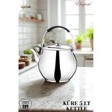 5 Lt. Küre Silikonlu Üstten Tutmalı Kettle