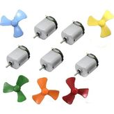 5 Motor ve 5 Pervane Deney Seti R130 Mini Eğitici Motor Devresi