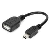 5 Pin Mini Usb Erkek To Usb Dişi - Otg Kablo