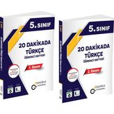 5. Sınıf 20 Dakikada Türkçe Öğrenci Defteri