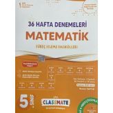 5. Sınıf Matematik Classmate 36 Hafta Denemeleri