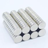 50 Adet 8X3 mm Yuvarlak Güçlü Neodyum Mıknatıs (Çap 8 mm Kalınlık 3 mm)
