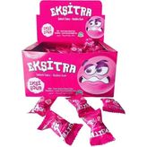 (50 Adet) Ekşitra Çilek Aromalı Ekşi Şekerli Sakız