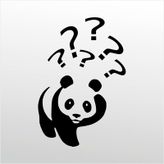 50 cm Panda Folyo Sticker