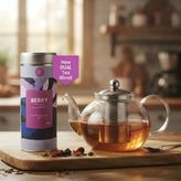 50 Gr Berry Çay - Cam Demlik