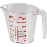 500 ML DERECELİ POLİKARBON ÖLÇÜ KABI