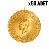 50'li Çeyrek Altın Eski Tarihli