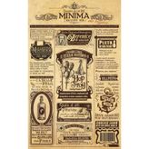512 STORE Edgar Allan Poe Minima Retro Poster, 6534r314