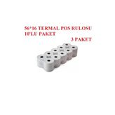 56*16 Termal Pos Rulosu 30 Adet