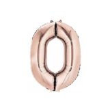 5DM 0 Rakam Rose Folyo Balon 76 Cm
