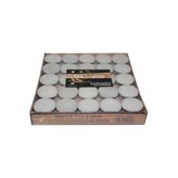 5DM 100 Adet Beyaz Tealight Mum, Gri