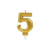 5DM 5 Rakam Mum Gold Renk