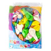 5DM Atom Balon, 100 Adet, Karışık Renkler