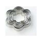 5DM-Çiçek Kurabiye Kalıbı Metal 5 Parça