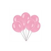5DM Pembe Balon Metalik 100 Adet