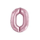 5DM Pembe Folyo Rakam Balon 0, 76 cm
